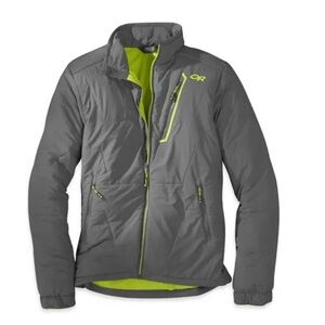 Outdoor Research Superlayer Gray Jacket- Mens M